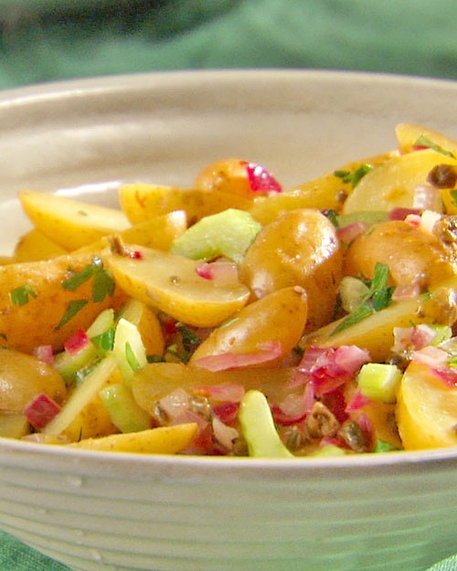 Fingerling potato salad