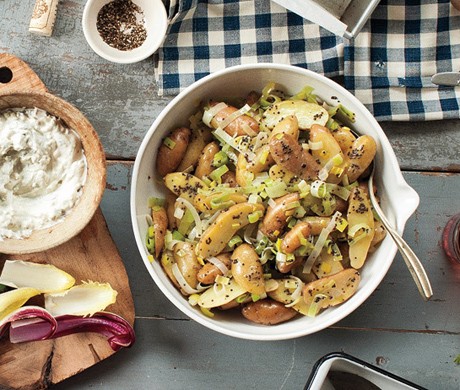 Fingerling potato salad