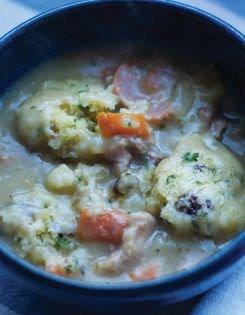 Finglas Irish stew with dumplings 