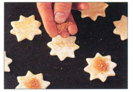 Finishings for biscuits