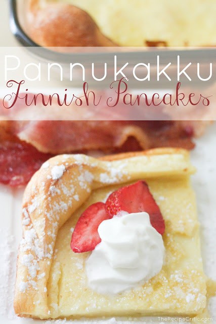 Finnish pancake (Pannukkau)