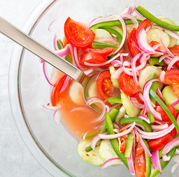 Fire and ice salad