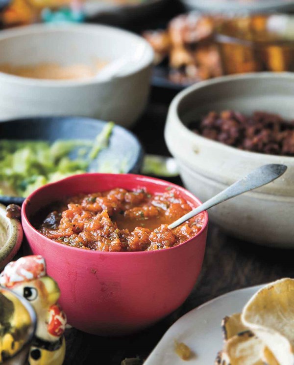 Fire roasted salsa
