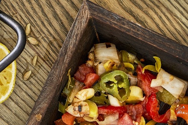 Fire-roasted tomato, onion and serrano salsa