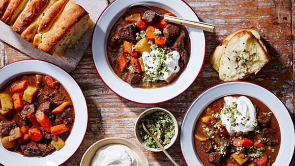 Fireside beef stew