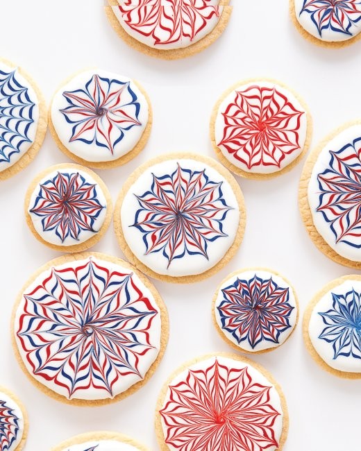 Fireworks cookies
