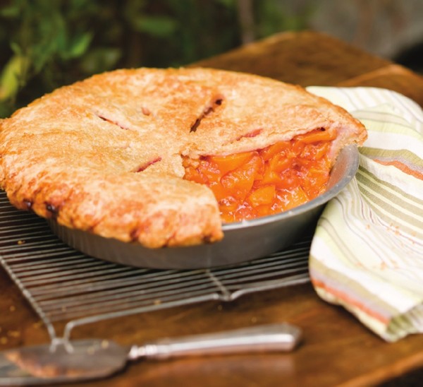 First-prize peach pie