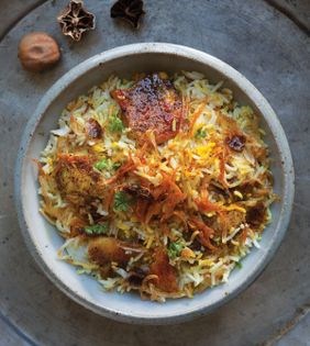 Fish + dried lime rice (Dami-e lakh lakh-e Bushehri)