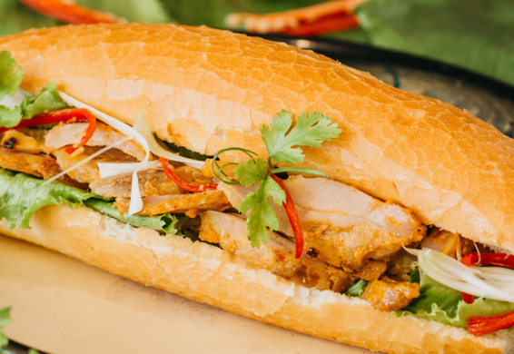 Fish banh mi