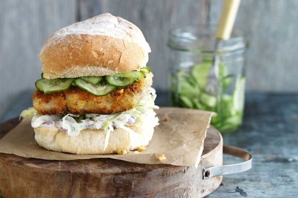 Fish burgers