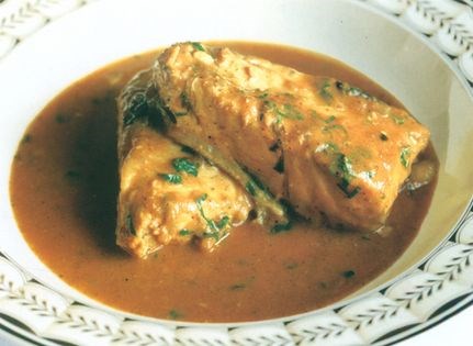 Fish collar curry