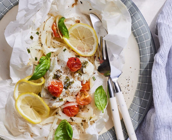 Fish en papillote