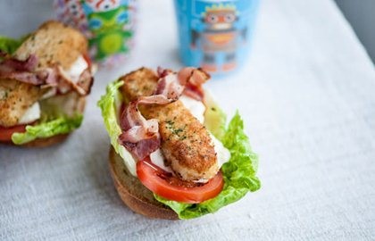 Fish finger BLT
