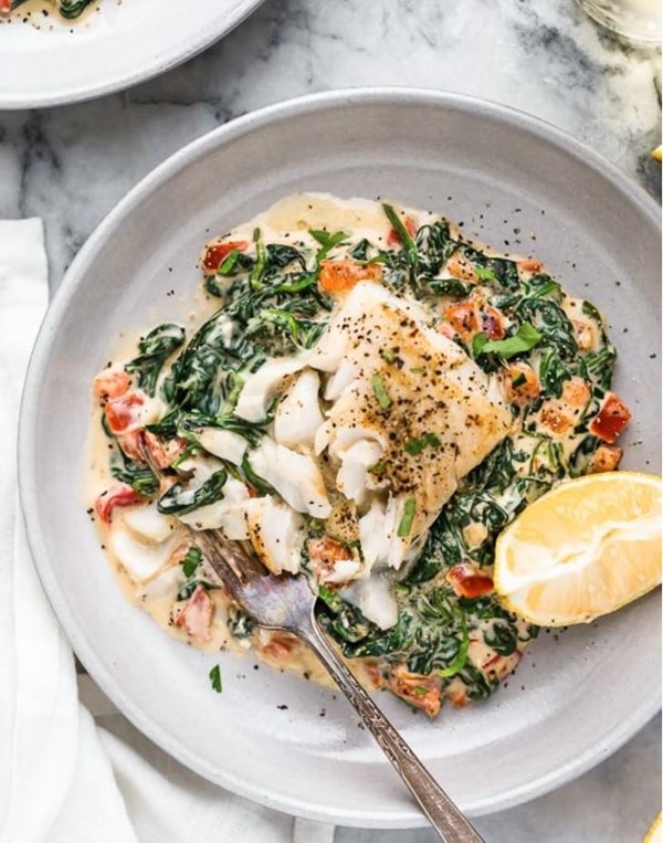 Fish Florentine