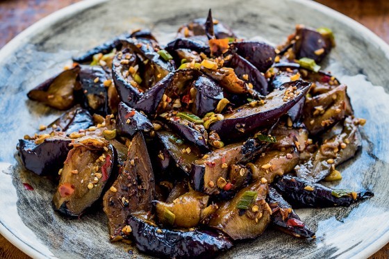 'Fish-fragrant' aubergine