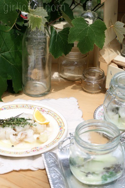 Fish in a jar