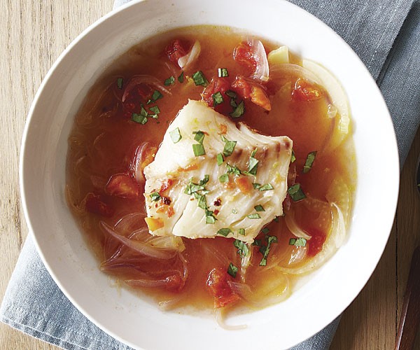Fish in "crazy water" (Acqua pazza)
