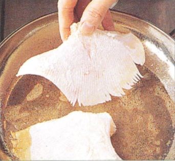 Fish in nut-brown butter (Beurre noisette)