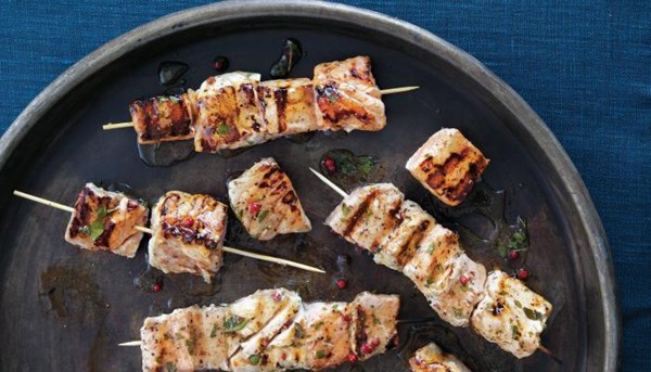 Fish kabobs