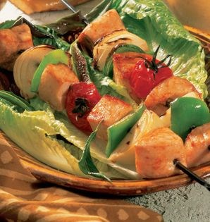 Fish kebabs