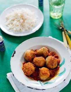Fish kofta curry