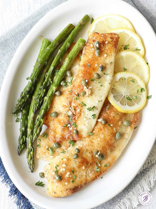 Fish piccata 