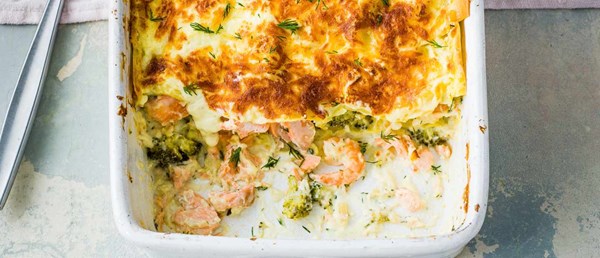 Fish pie lasagne