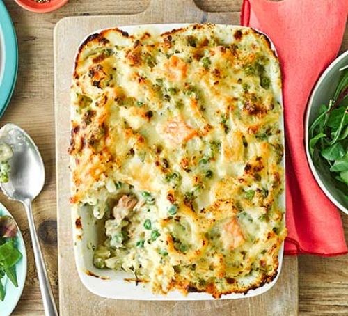 Fish pie mac 'n' cheese
