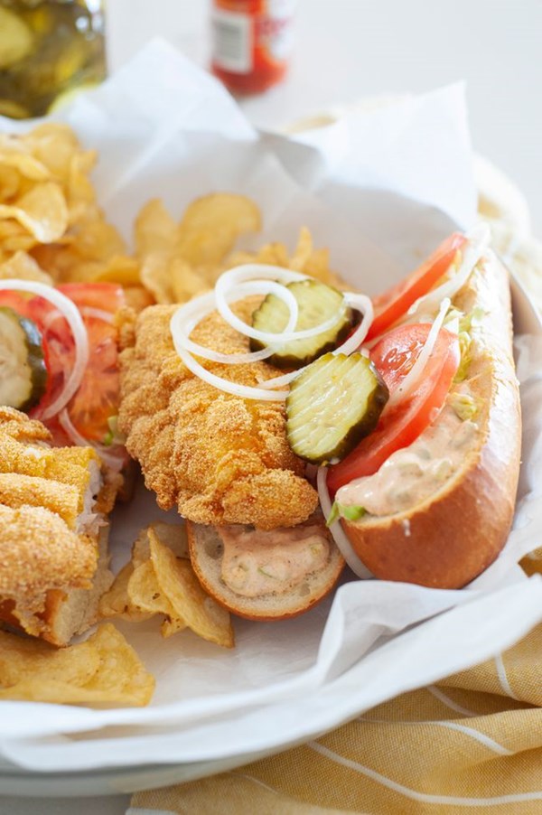 Fish po' boy