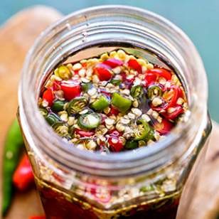 Fish sauce with chiles