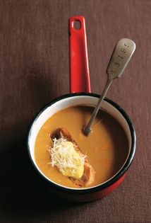 Fish soup I made all by myself (Soupe de poisson, c'est moi qui l'ai faite)