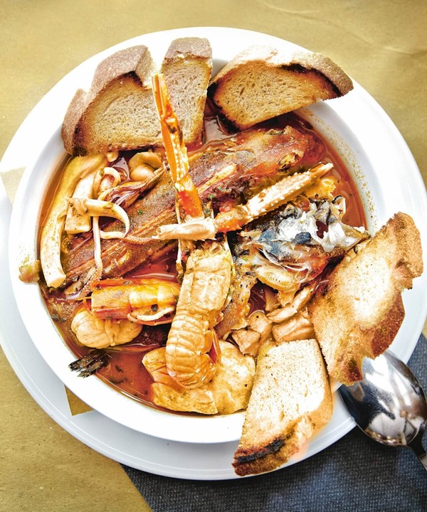 Fish soup (Zuppa di pesce)