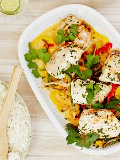 Fish stew (Moqueca baiana)
