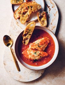 Fish stew (Pesce in guazzetto) [Federico Delmonte, Ristorante Chinappi]
