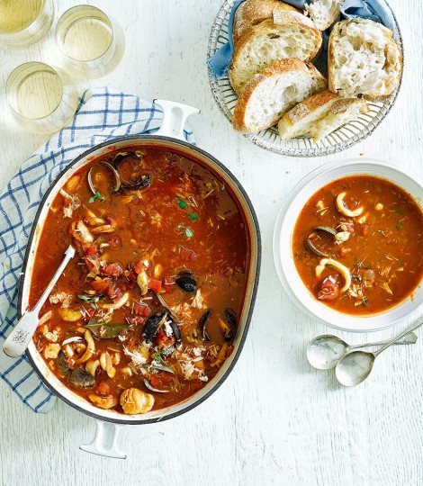 Fish stew, San Francisco-style (Cioppino)