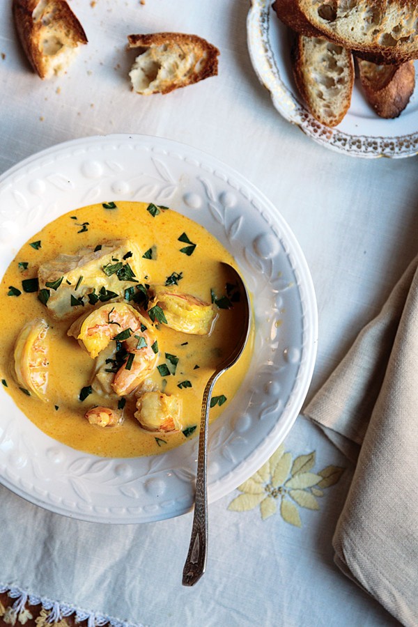 Fish stew with aïoli (Bourride)
