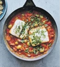 Fish stew with preserved lemon & Moroccan spices