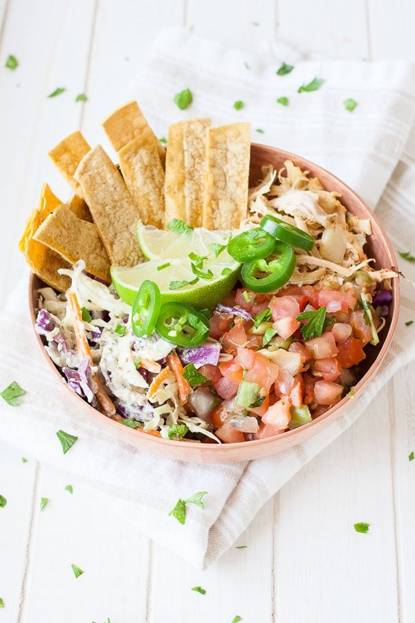 "Fish" taco bowl
