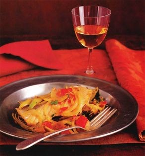 Fish with a sauce of artichokes (Pesce al sugo di carciofi)