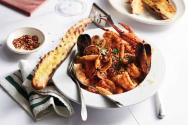 Fisherman's seafood stew (Cioppino)