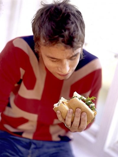 Fishfinger butty