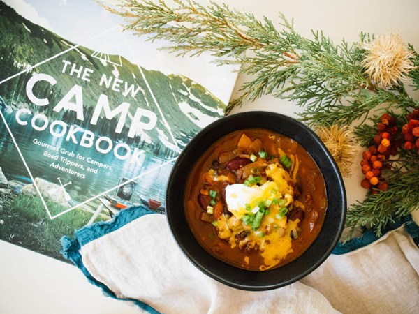 Five-alarm three-bean chili