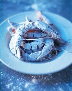 Five-flavoured fried prawns