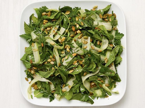 Five-herb salad