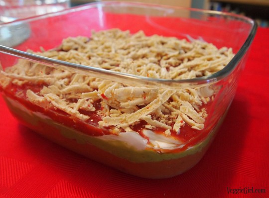 Five layer dip