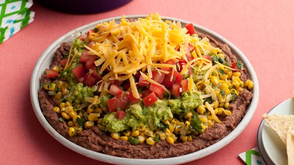 Five-layer Mexican dip