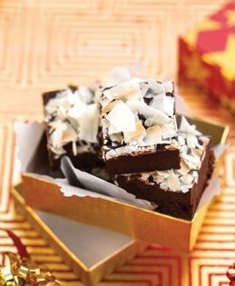 Five-minute coconut fudge
