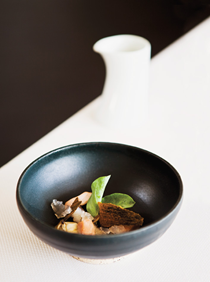 Five oyster soup