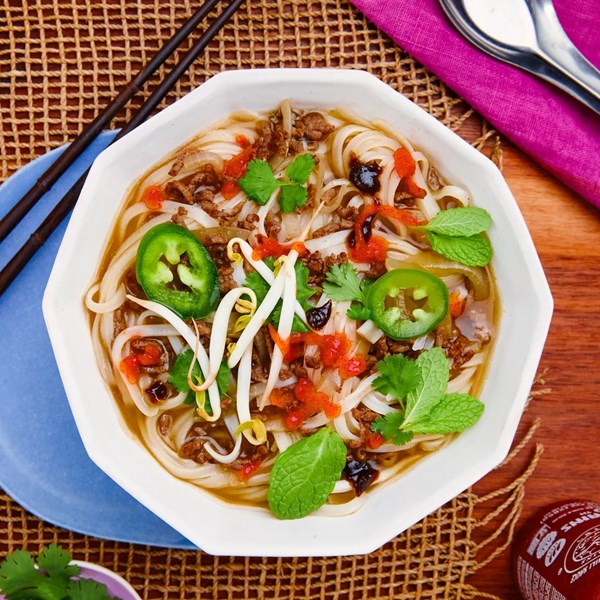 Five-spice beef noodle soup