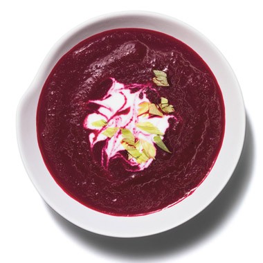 Five-spice beet soup